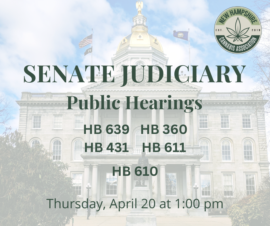 Senate Judiciary Public Hearing Info for 4/20/2023