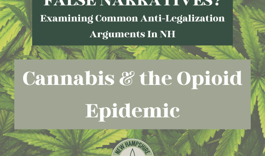 Cannabis & Opioids in NH_Blog Post Cover Image