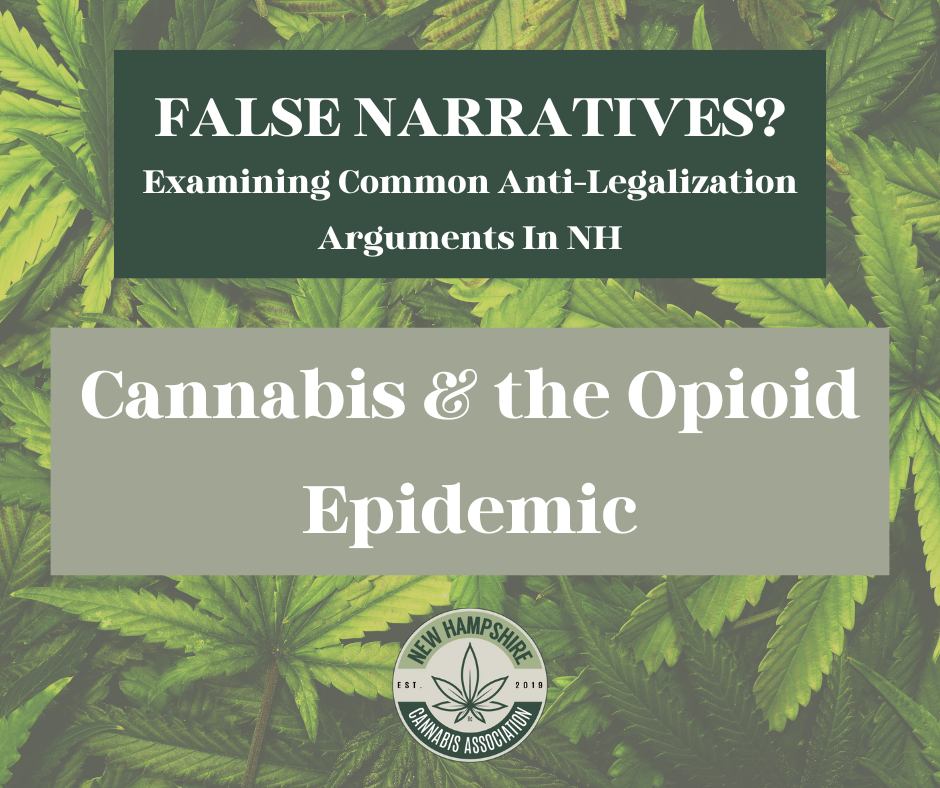 Cannabis & Opioids in NH_Blog Post Cover Image