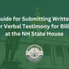 Cover Image for Bill Testimony Guide
