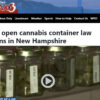 NH Cannabis Open Container Law