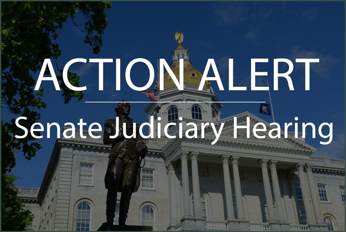 Senate Judiciary Hearing Alert